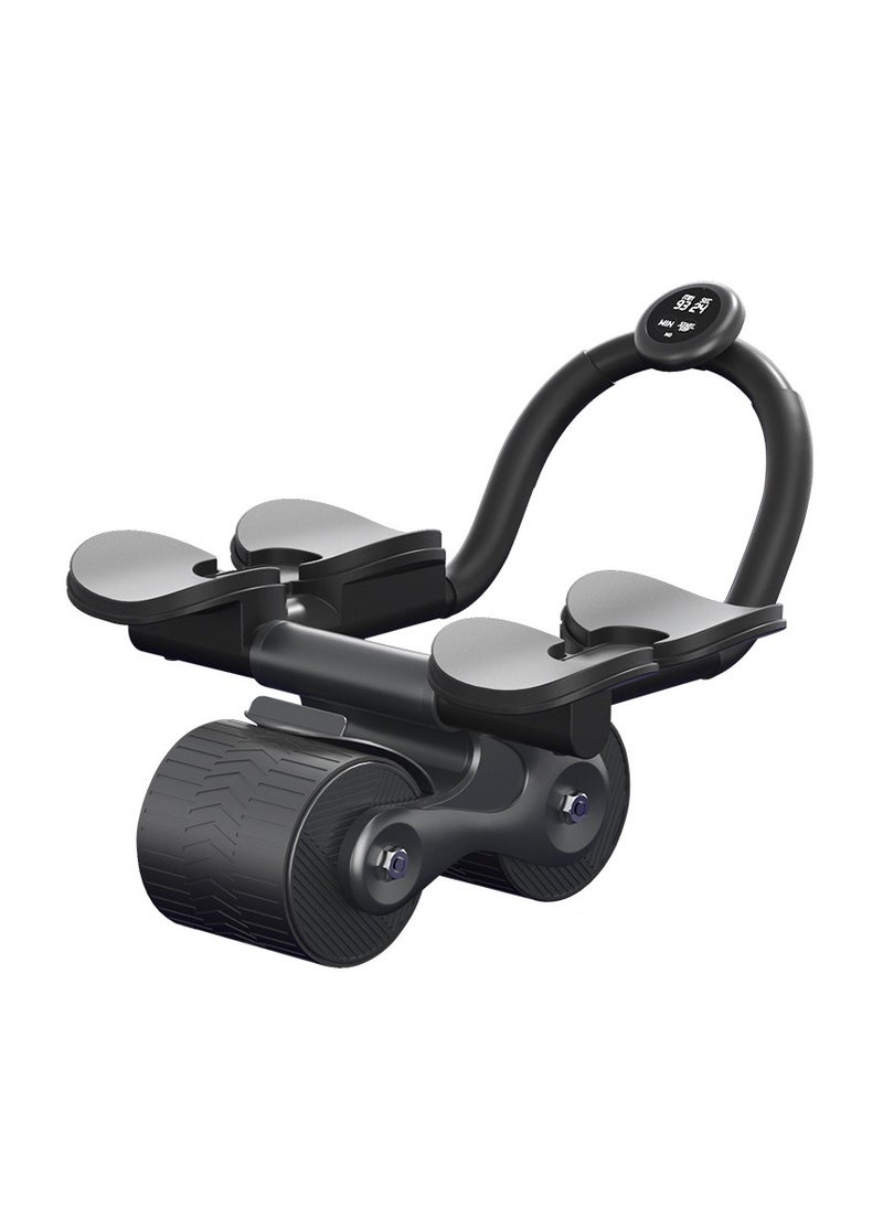 Abdominal  Wheel with Timer, Automatic Rebound Abdominal Wheel, Ab Abdominal Exercise Roller with Elbow Support, Abs Workout Equipment Ab Exercise Roller for Women Men - pzsku/ZB3A35C3797700F426537Z/45/_/1736229135/c2b955c2-d431-4e3b-88e5-26a25eb33798