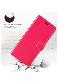 Generic ITEL S32 Wallet Case, Premium PU Leather Magnetic Flip Case Cover with Card Holder and Kickstand for ITEL S32 LTE  - Image 2