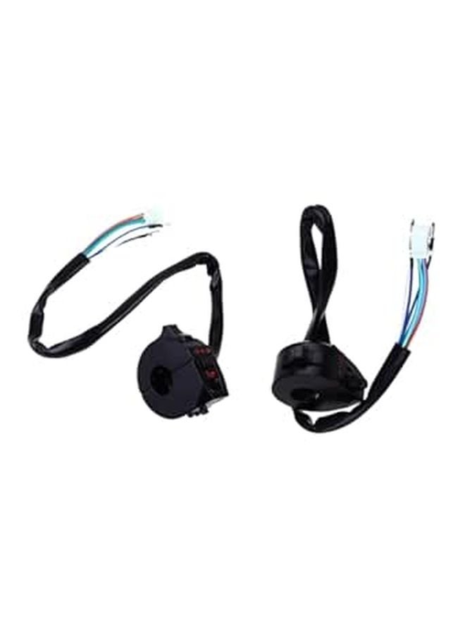 Motorcycle Left Handlebar Switch Assembly Turn Signal Horn Universal Street Scooter - Image 1