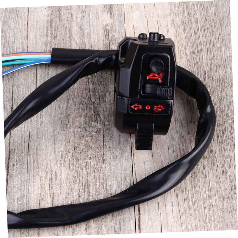 Motorcycle Left Handlebar Switch Assembly Turn Signal Horn Universal Street Scooter - Image 5