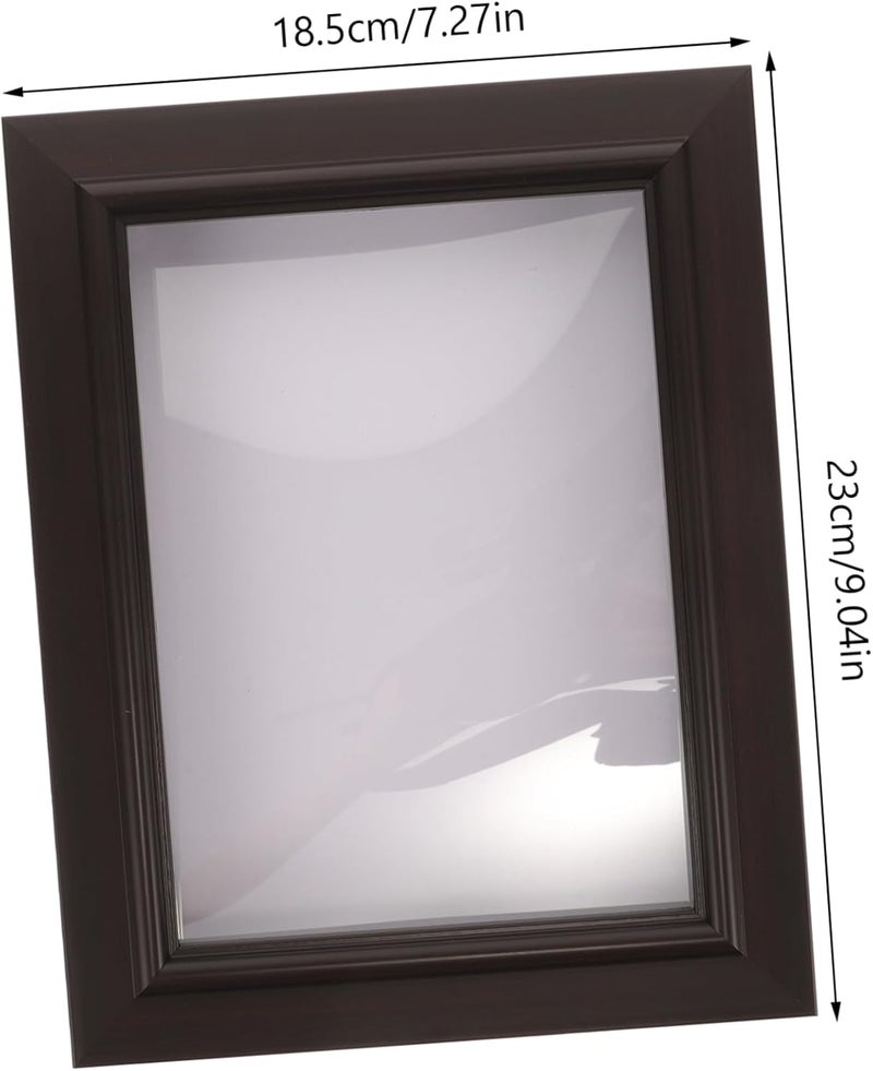 Amosfun DIY Wooden Dried Flower Display Frame Photo Frame for Pressed Flowers Reliable Design for Home Decoration Bedroom Living Room Box - Image 2