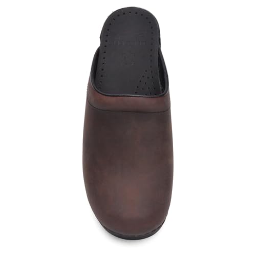 Dansko Women's Sonja Antique Brown/Black Sole Mule 6.5-7 M US - Image 2