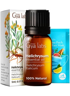 Gya Labs Helichrysum Oil for Skin - 100% Natural Helichrysum Essential for Massages DIY Self-Care Aromatherapy & Candle Making - Sweet Earthy Scent (0.17 Fl Oz) - pzsku/ZB3A3EE9F37D60CE8E0E8Z/45/_/1736426513/fa5b930f-ec35-41cf-8f39-bd5fd39b0609