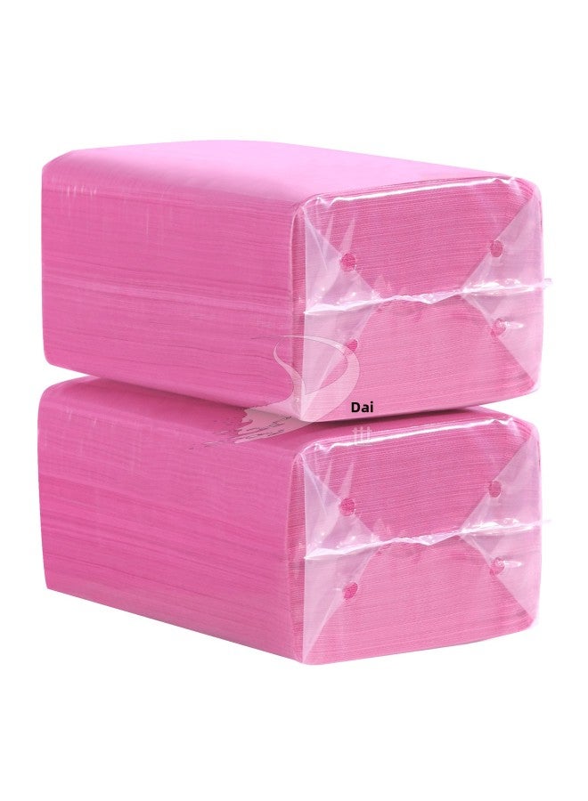 Thickened SMS Non-woven Breathable Disposable Hotel Bed Sheet Waterproof And Oil-proof Disposable Travel Bed Sheet-Color:Pink No Face Hole Point Break-Specifications:13G 80 * 180cm 100 Pieces/bag - Image 5