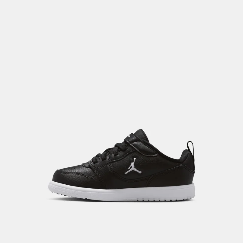Jordan Black Kids' Access Court Low Shoes (Younger Kids)  | Best Price UAE