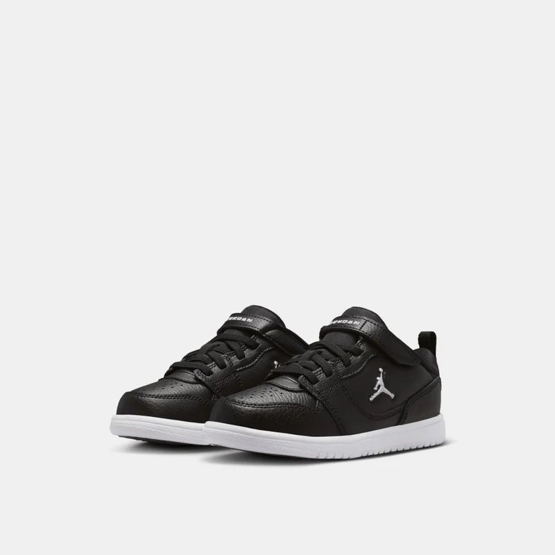 Jordan Black Kids' Access Court Low Shoes (Younger Kids)  | Best Price UAE