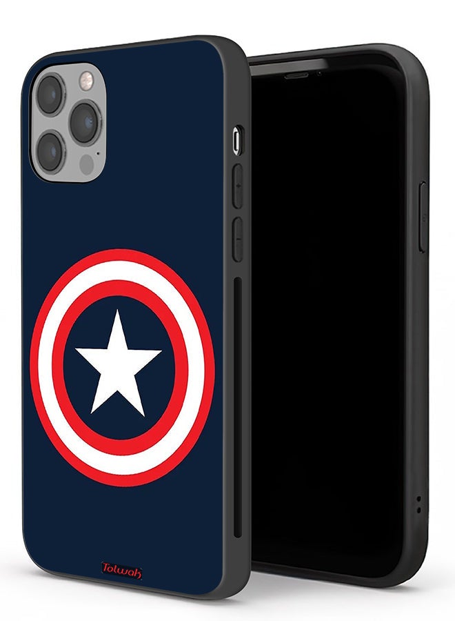 Tolwak Apple iPhone 12 Pro Max Protective Case Captain America - Image 1