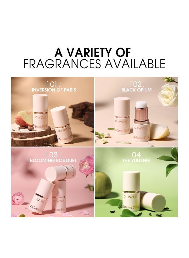 OTWOO Long Lasting Fragrance Perfume Stick 3.3 g Black Opium 02 Solid Perfume Portable Travel Perfume For Women - Image 2