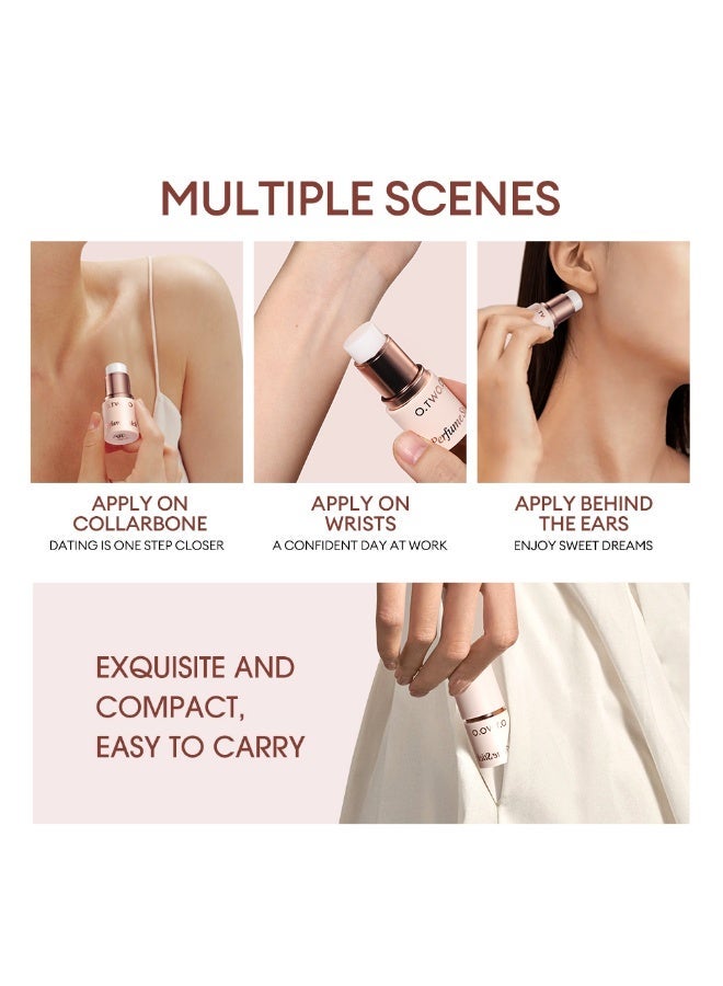 OTWOO Long Lasting Fragrance Perfume Stick 3.3 g Black Opium 02 Solid Perfume Portable Travel Perfume For Women - Image 3
