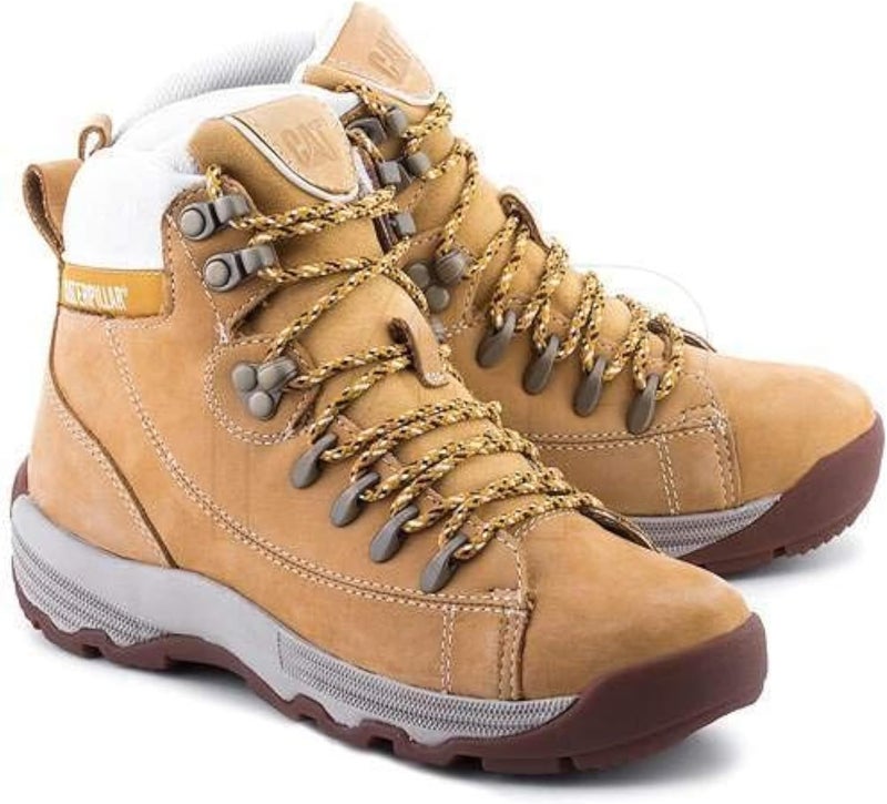 أحذية تسلق جلدية بارتفاع الكاحل
