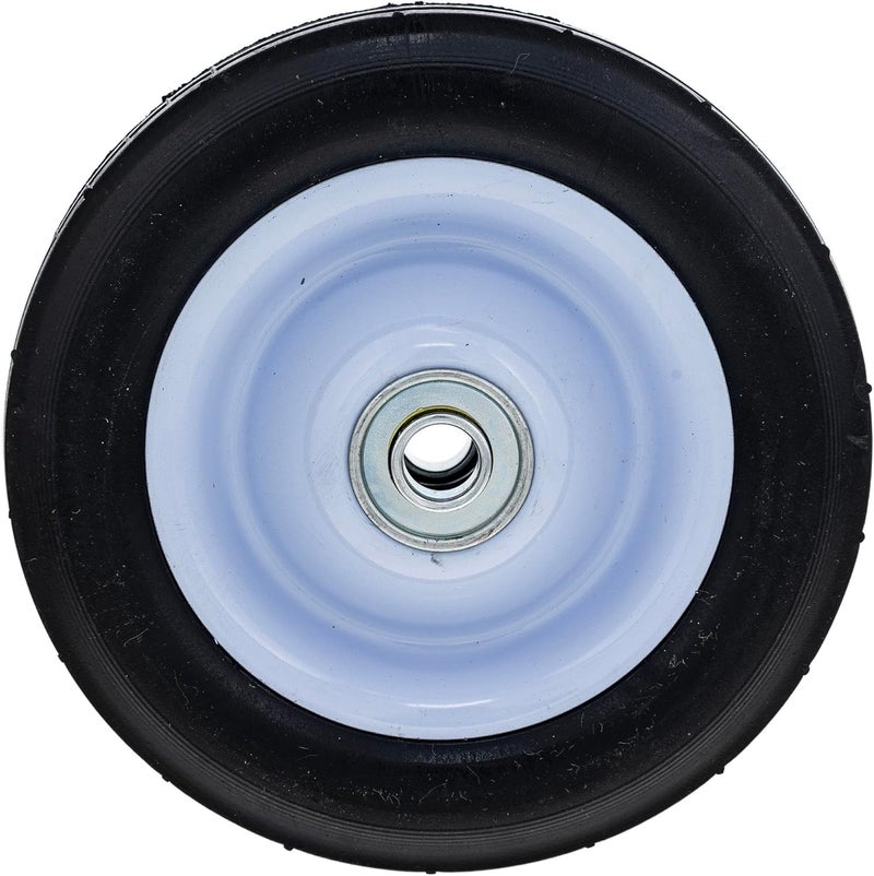 Surefit SureFit 6x15 Wheel Combo Assembly Ribbed Tread Steel 134 Center Hub Universal Lawn Mowers Tractors  - Image 1