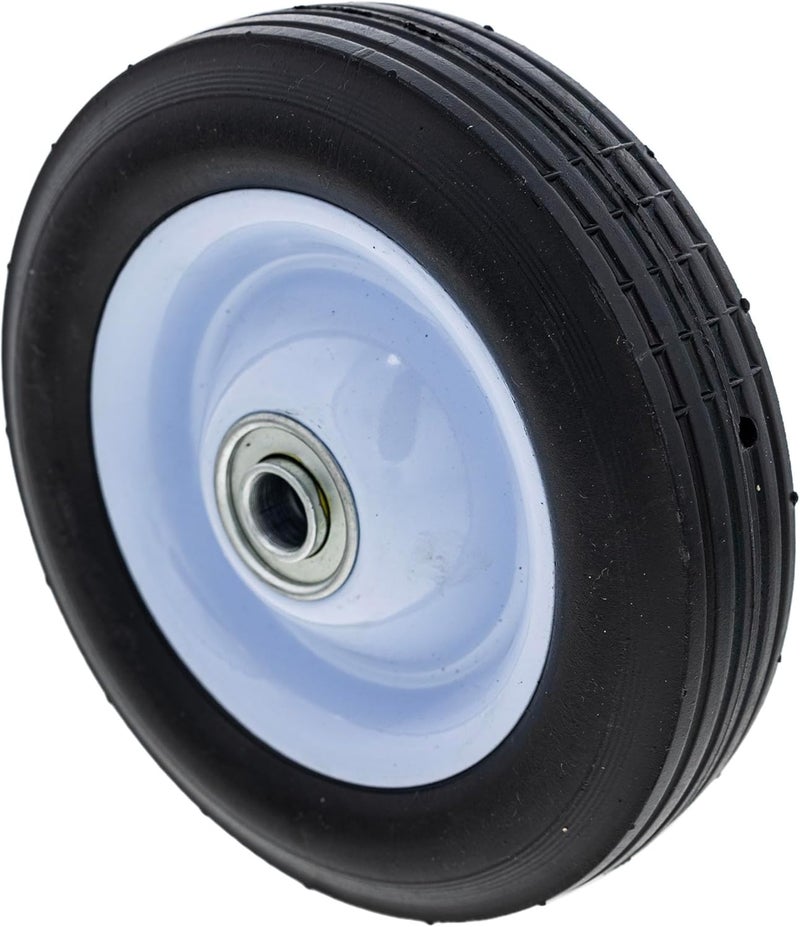 Surefit SureFit 6x15 Wheel Combo Assembly Ribbed Tread Steel 134 Center Hub Universal Lawn Mowers Tractors  - Image 5