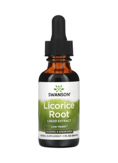 SWANSON Licorice Root Herbal Supplement 29.6 ML 