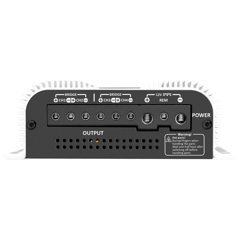 Taramp's Taramps TS 800x4 1 Ohm Multichannel Stereo Amplifier 800 Watts Rms, 4 Channels, Full Range, Car Audio Amp Digital 2 Bridged Channel, Crossover High/Low Pass, with RCA and Automatic High Level Input - Image 4