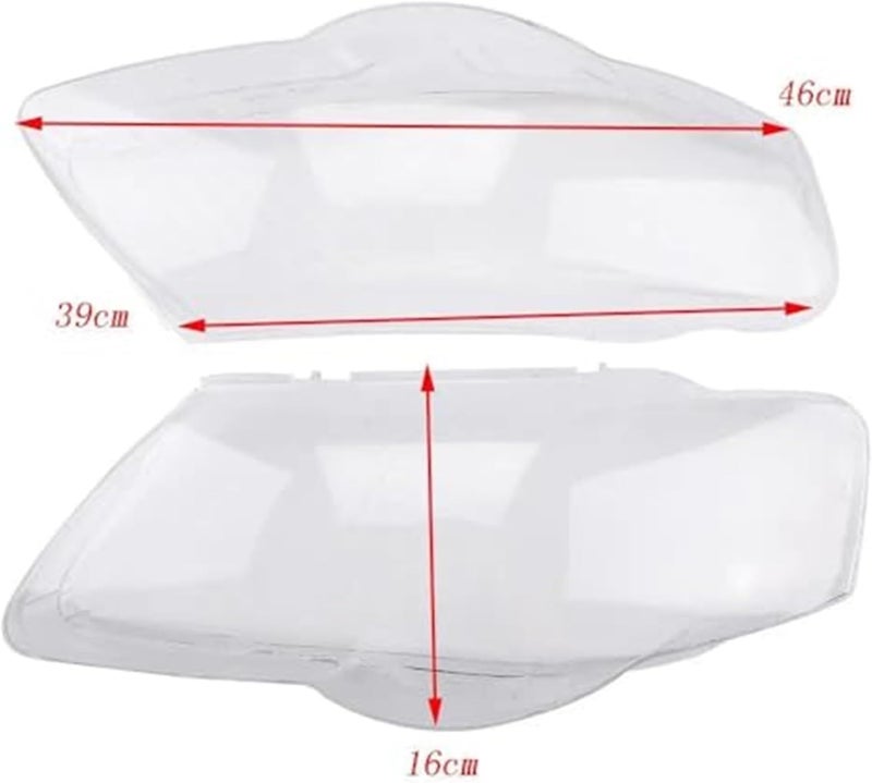 QASULER Headlamp Cover for VW Passat B6 R36 - Image 3