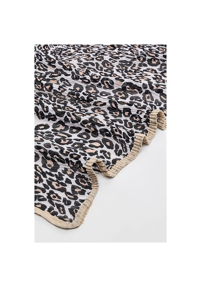 R&b  Animal Patterned Scarf, 180X85cm for Women | Best Price UAE