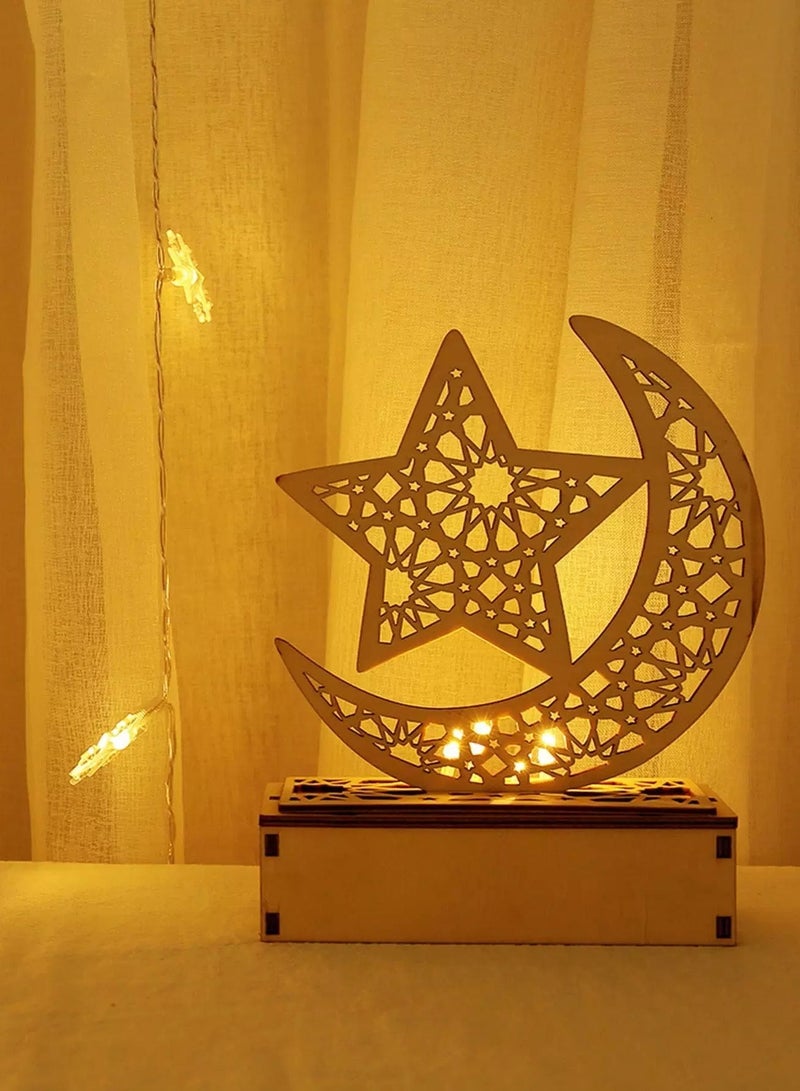 ماركة غير محددة 1 قطعة من مصابيح ديكور رمضان المصنوعة يدويًا  - Image 1