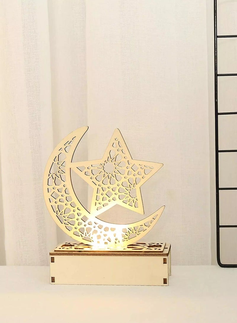 ماركة غير محددة 1 قطعة من مصابيح ديكور رمضان المصنوعة يدويًا  - Image 4