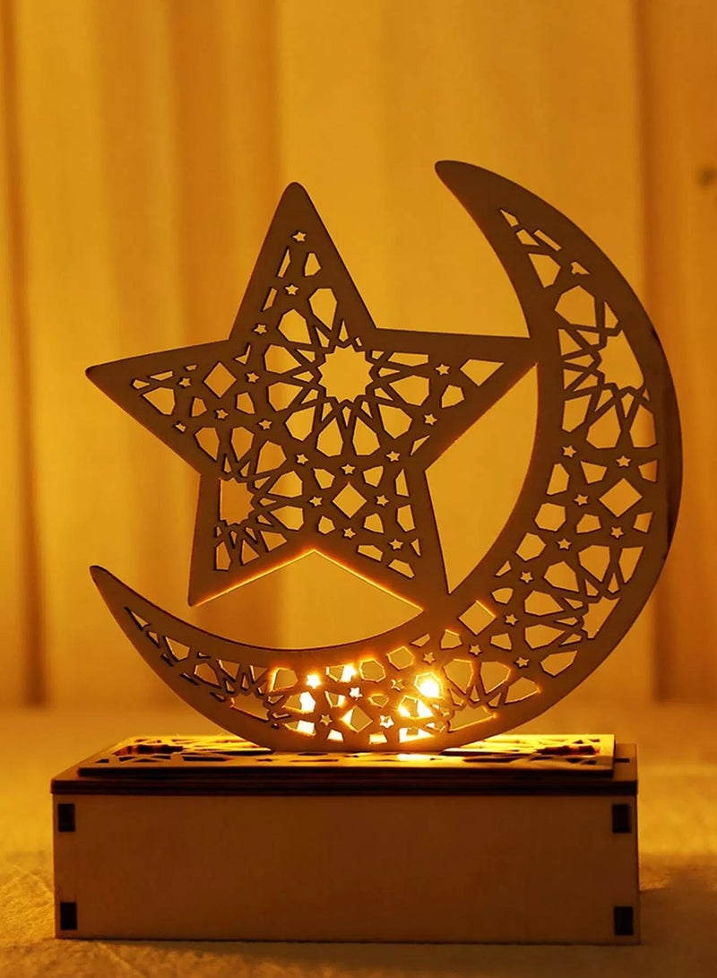 ماركة غير محددة 1 قطعة من مصابيح ديكور رمضان المصنوعة يدويًا  - Image 2