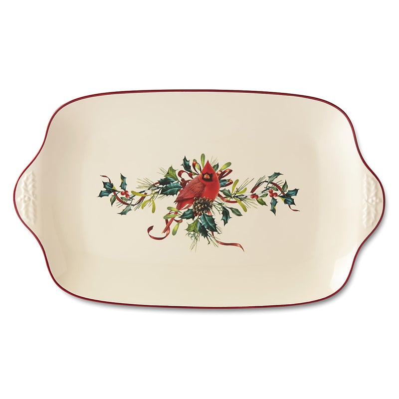 Lenox 887948 Winter Greetings Oversized Turkey Platter Christmas Hosting