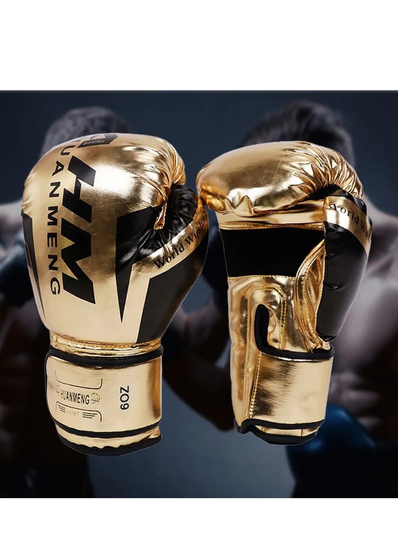 أتش أم كوليكشون قفازات ملاكمة للبالغين، قفازات ملاكمة، مجموعة قفازات تدريب احترافية مقاومة للصدمات من الجلد الصناعي، قفازات كيس ملاكمة للمواي تاي، فنون القتال المختلطة، الكيك بوكسينج، للرجال/النساء - Image 4