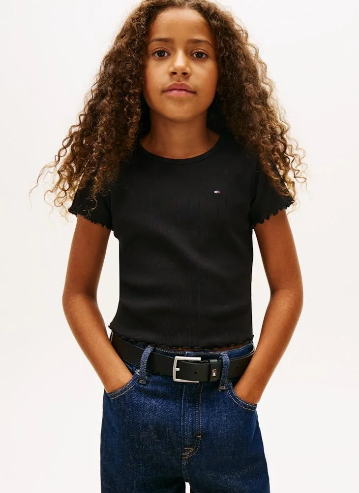 TOMMY HILFIGER Kids Essential Rib Top