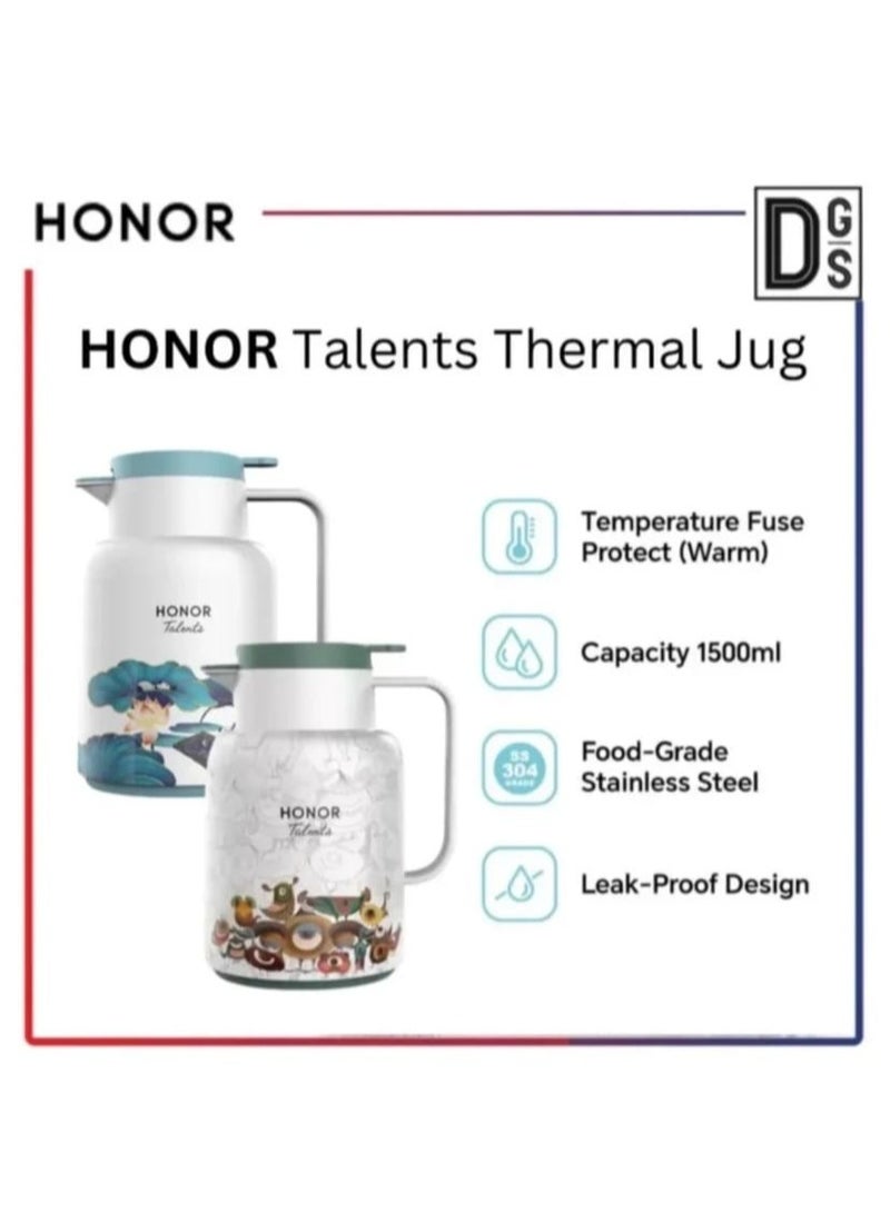 Honor Thermos tea and coffee Thermal Jug protect separated from inside stainless steel  - Image 3