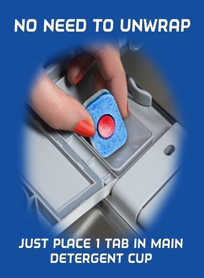 Finish Powerball Automatic Dishwasher Detergent, All in 1 Ultra Powerful Clean, 2.4 KG - 140 Tabs - Image 2