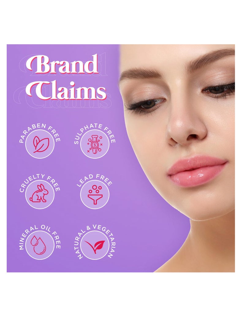 ENN Beauty pH Lip Gloss Non Sticky Color Changing Lip Oil with Squalene Macadamia Nut and Vitamin E for Soft and Plump Lips 1.5ml - Image 4