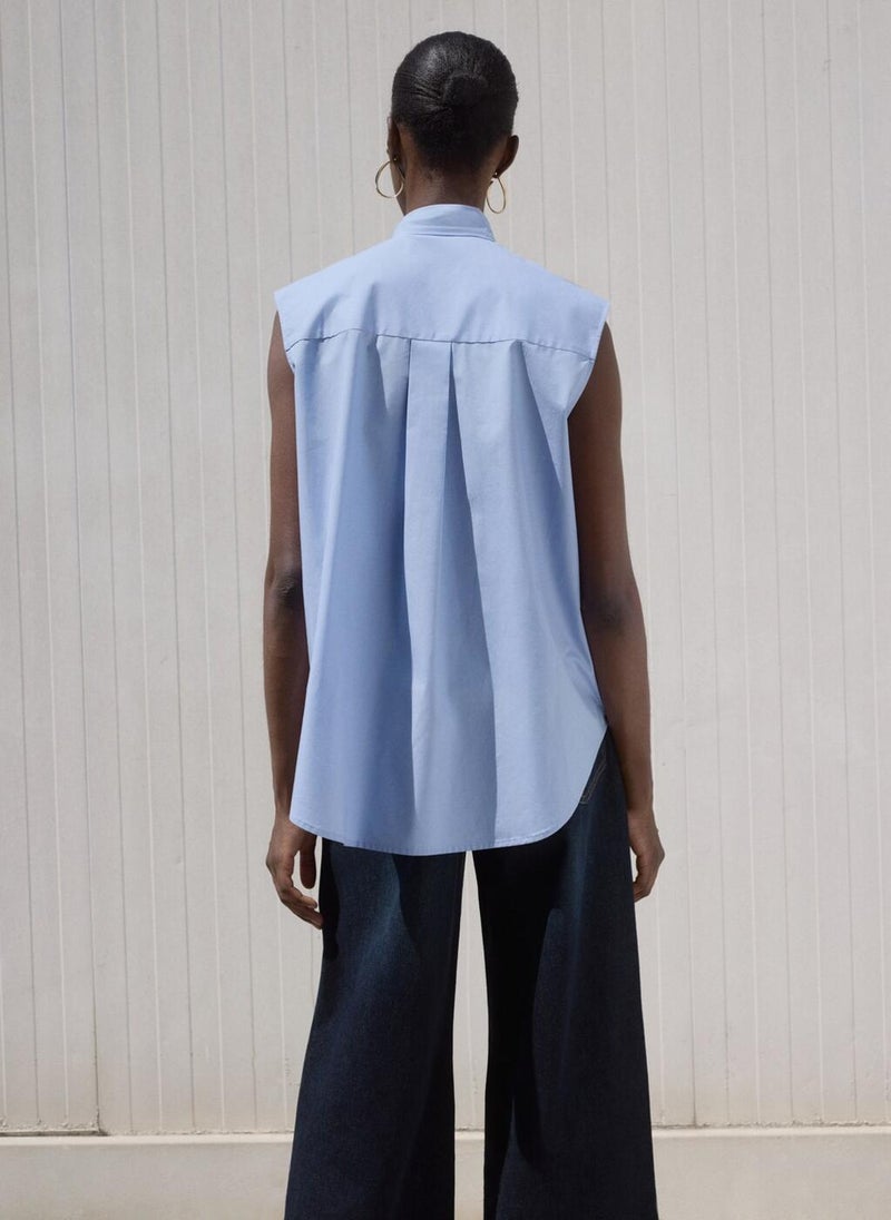 MANGO Tie-Neck Blouse  - Image 2