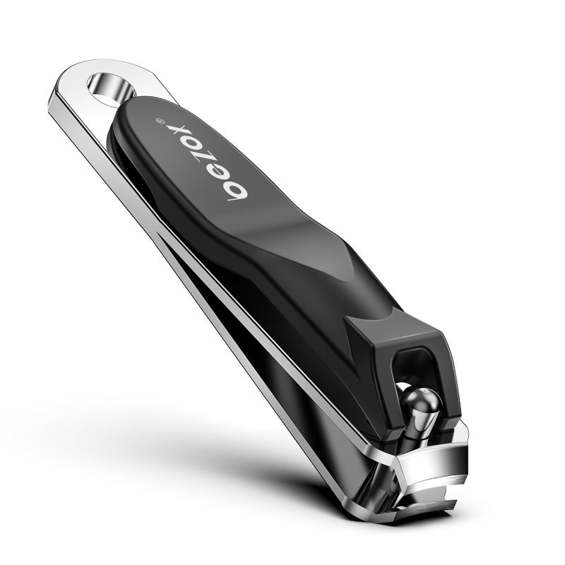 BEZOX Safe Baby Nail Clippers Small Jaw Kids Nail Clipper Trimmers for Infants Child and Toddlers Precision Nail Grooming Tool for Tiny Fingers and Toes Black
