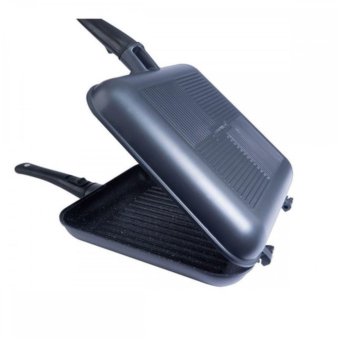 CONNECT PAN GRIDDLE XXL GRANITE EDITION GREY RM781