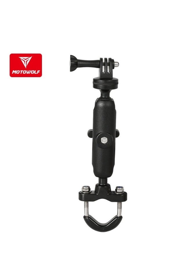 Generic Stand Sport Action Cameras Accessory Motorcycle Bike Camera Holder Handlebar Mirror Mount Bracket Camera Mounts Clamps 