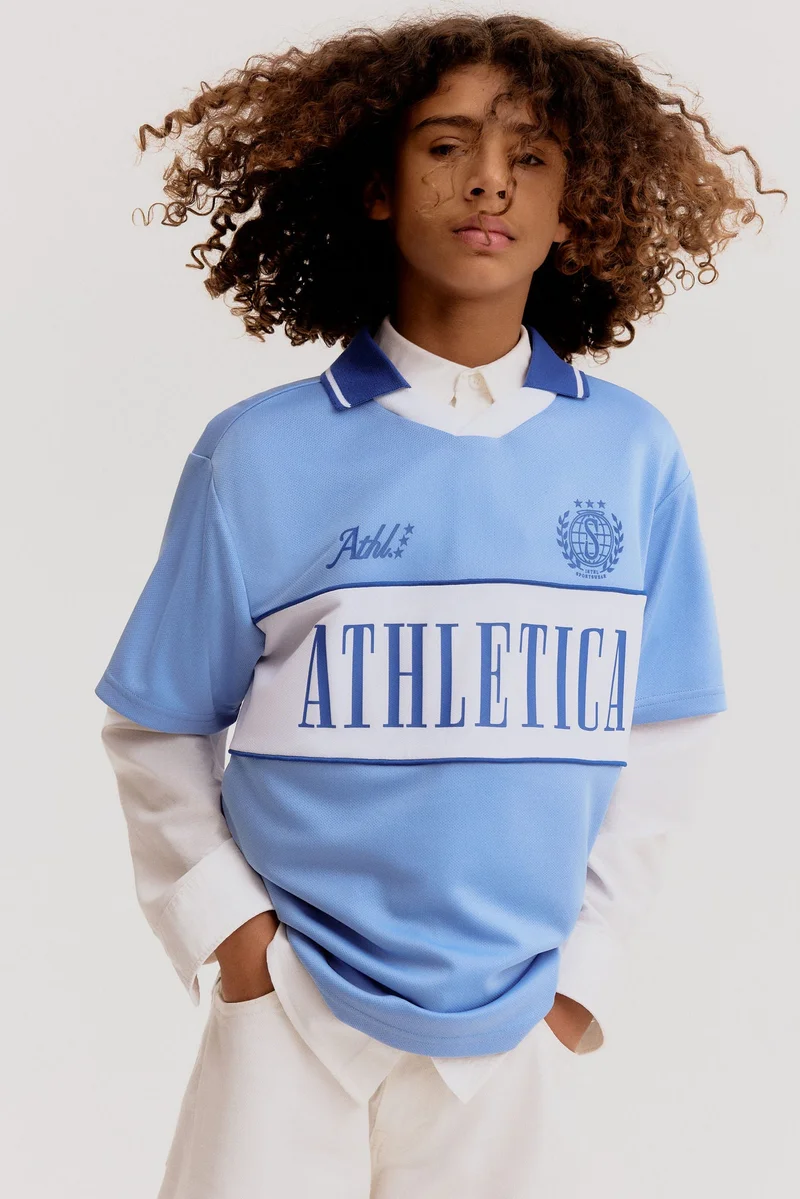 H&M Collared football shirt