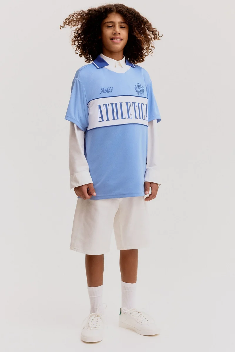 H&M Collared football shirt