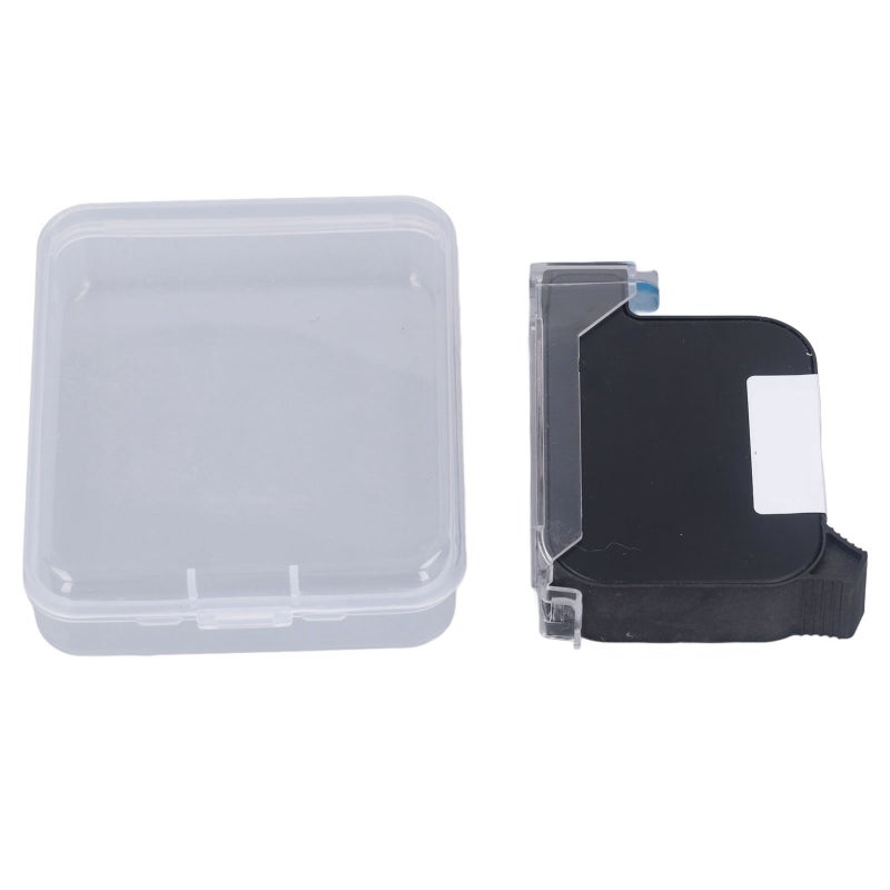 12.7mm Handheld Printer Cartridge 42ML Black - High Adhesion Quick Dry Industrial Grade Ink Cartridge Replacement for SC12 SC12T CP12 CP12W SC12KJ Handheld Inkjet Printers, Wood Metal Plastic Printing - Image 1