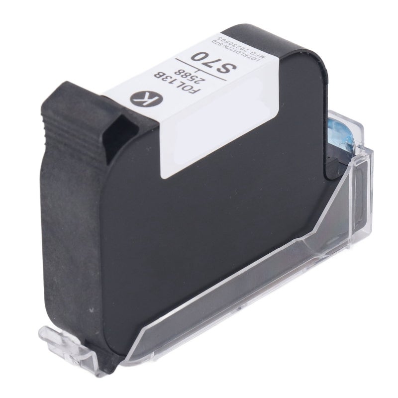 12.7mm Handheld Printer Cartridge 42ML Black - High Adhesion Quick Dry Industrial Grade Ink Cartridge Replacement for SC12 SC12T CP12 CP12W SC12KJ Handheld Inkjet Printers, Wood Metal Plastic Printing - Image 4