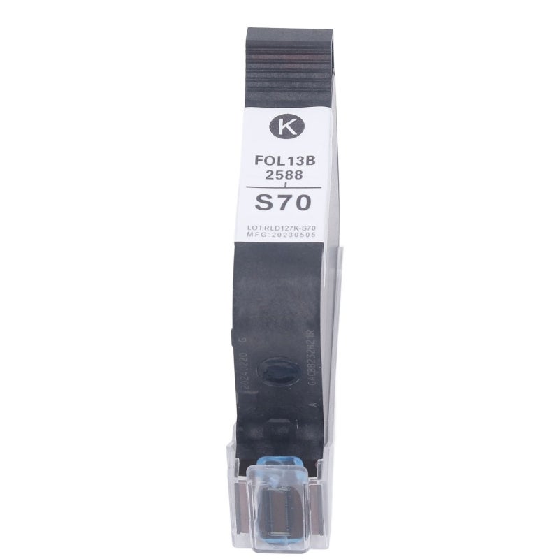 12.7mm Handheld Printer Cartridge 42ML Black - High Adhesion Quick Dry Industrial Grade Ink Cartridge Replacement for SC12 SC12T CP12 CP12W SC12KJ Handheld Inkjet Printers, Wood Metal Plastic Printing - Image 5