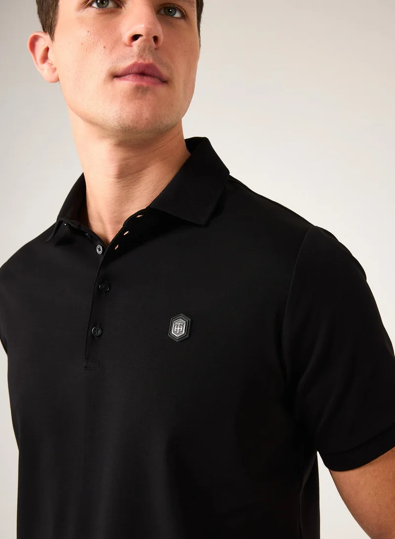 Theodore The Sauve Black Polo