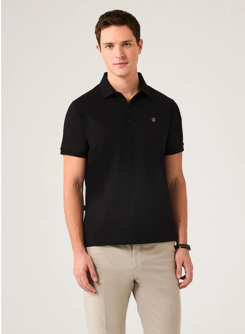Theodore The Sauve Black Polo