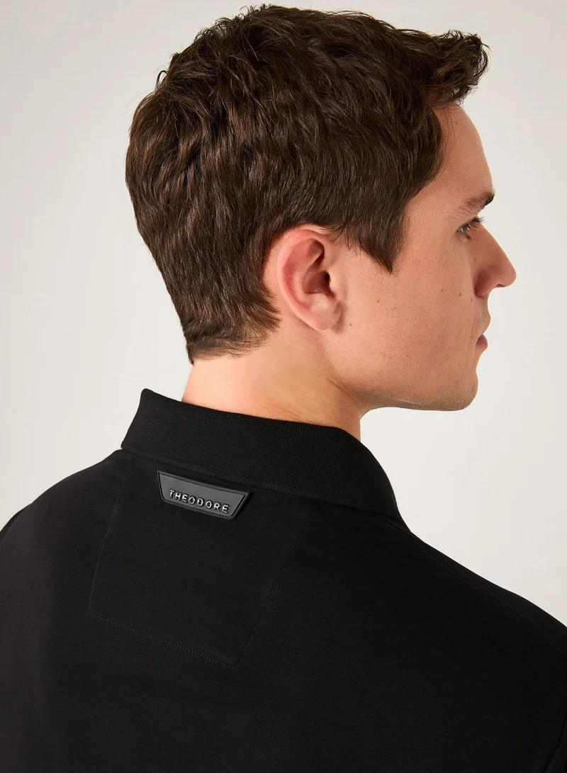 Theodore  The Sauve Black Polo for Men | Best Price UAE