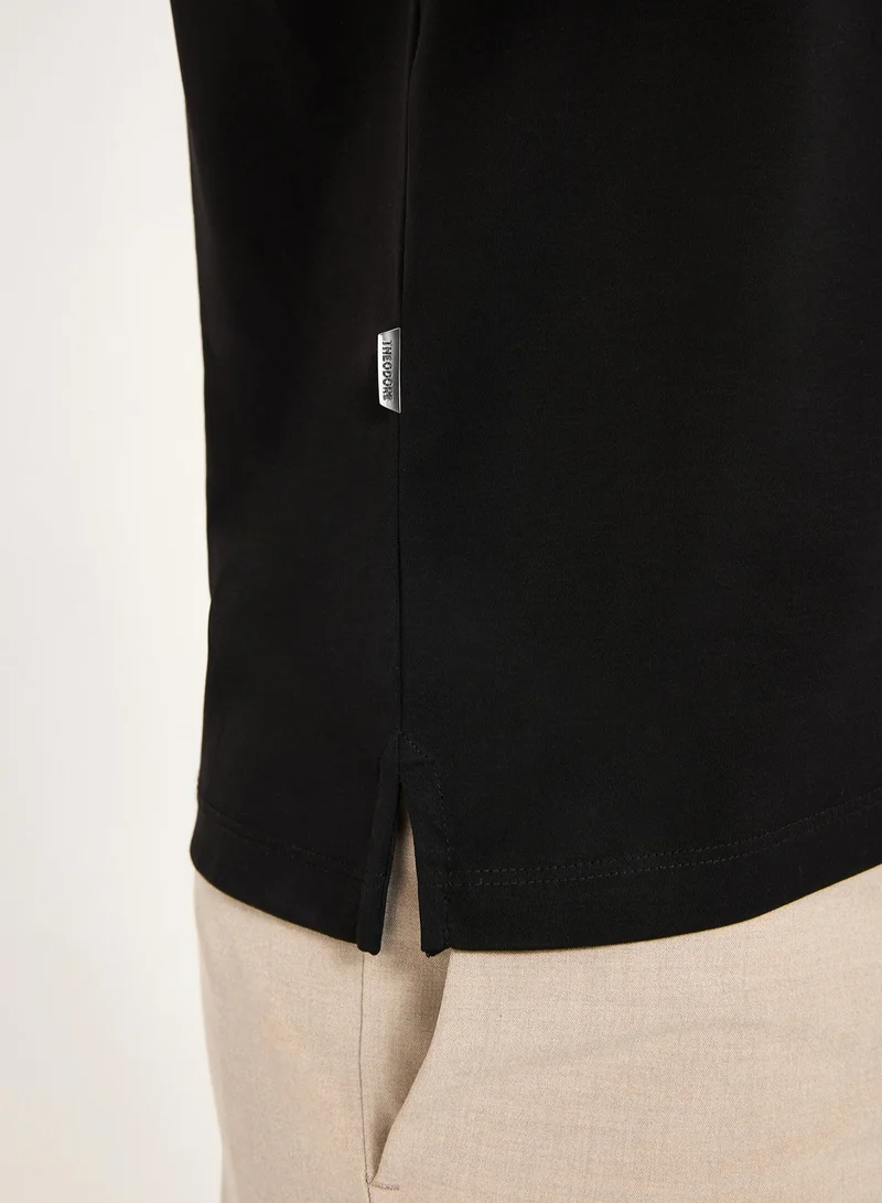 Theodore  The Sauve Black Polo for Men | Best Price UAE
