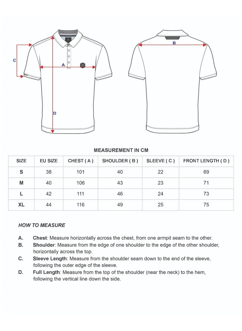 Theodore  The Sauve Black Polo for Men | Best Price UAE