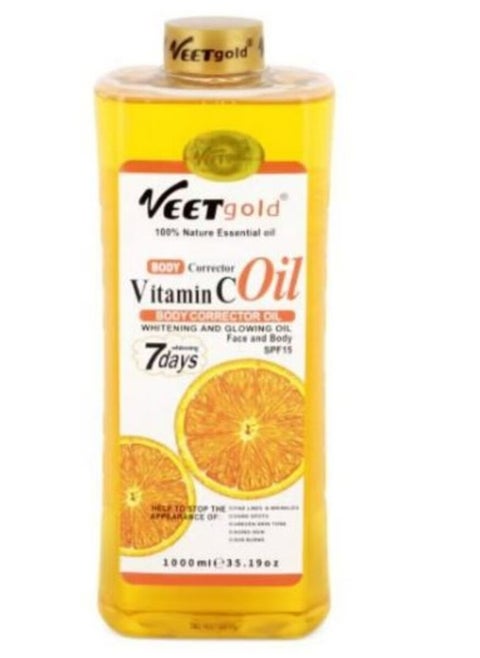 Orange Vitamic C Oil Body Corrector Oil 1000 ML