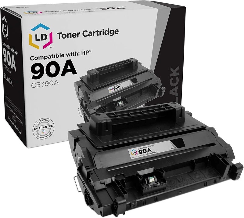 LD Products LD Compatible Toner Cartridge Replacement for HP 90A CE390A (Black) - Image 1