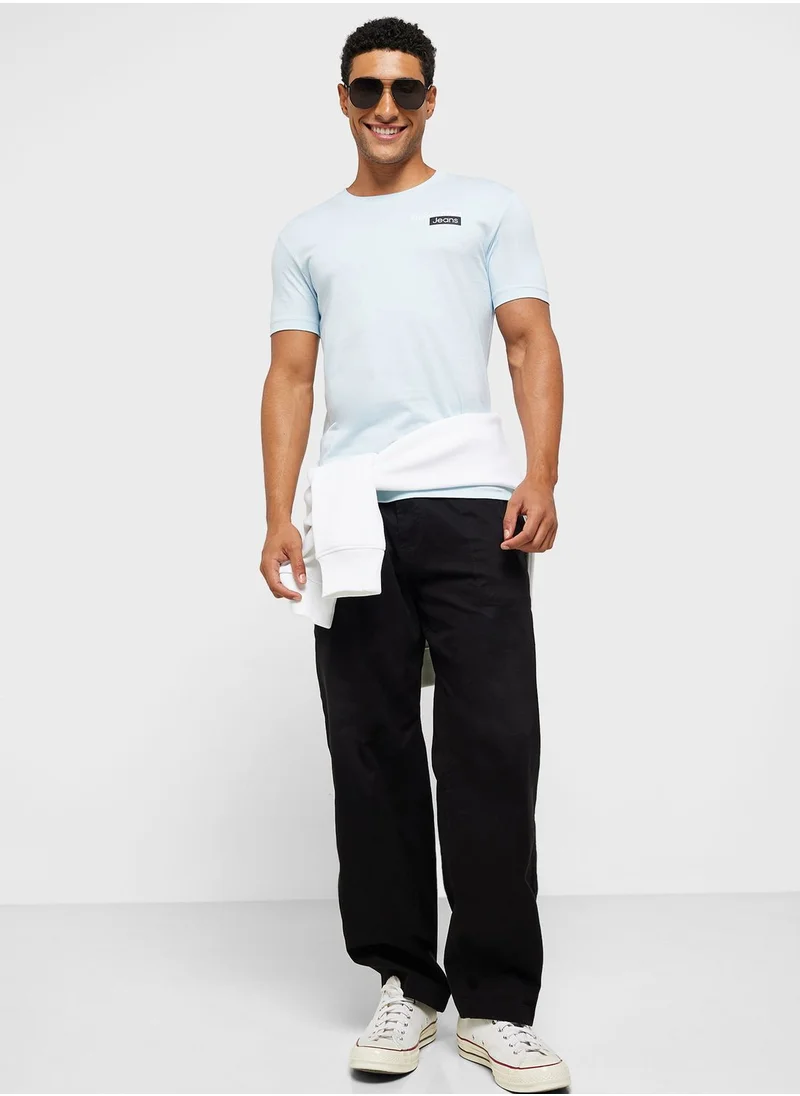 Calvin Klein Jeans Logo Crew Neck T-Shirt