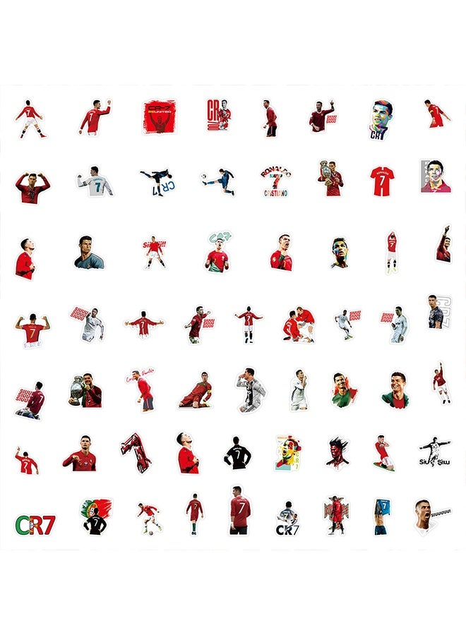 BEBLOSSOM 60 PCS World Cup Soccer Sticker Pack – Waterproof Vinyl Football Stickers for Water Bottles, Helmets, Laptops & Scrapbooks, Non-Repeating Sports Decals for Kids, Teens & Adults - Image 4