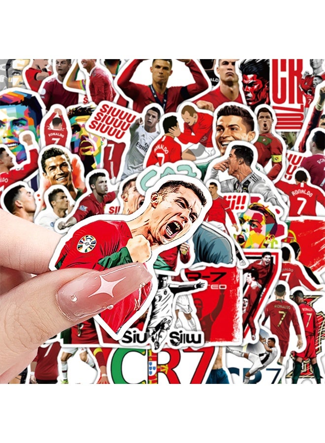 BEBLOSSOM 60 PCS World Cup Soccer Sticker Pack – Waterproof Vinyl Football Stickers for Water Bottles, Helmets, Laptops & Scrapbooks, Non-Repeating Sports Decals for Kids, Teens & Adults - Image 3