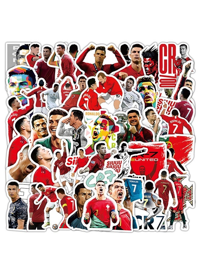 BEBLOSSOM 60 PCS World Cup Soccer Sticker Pack – Waterproof Vinyl Football Stickers for Water Bottles, Helmets, Laptops & Scrapbooks, Non-Repeating Sports Decals for Kids, Teens & Adults - Image 2