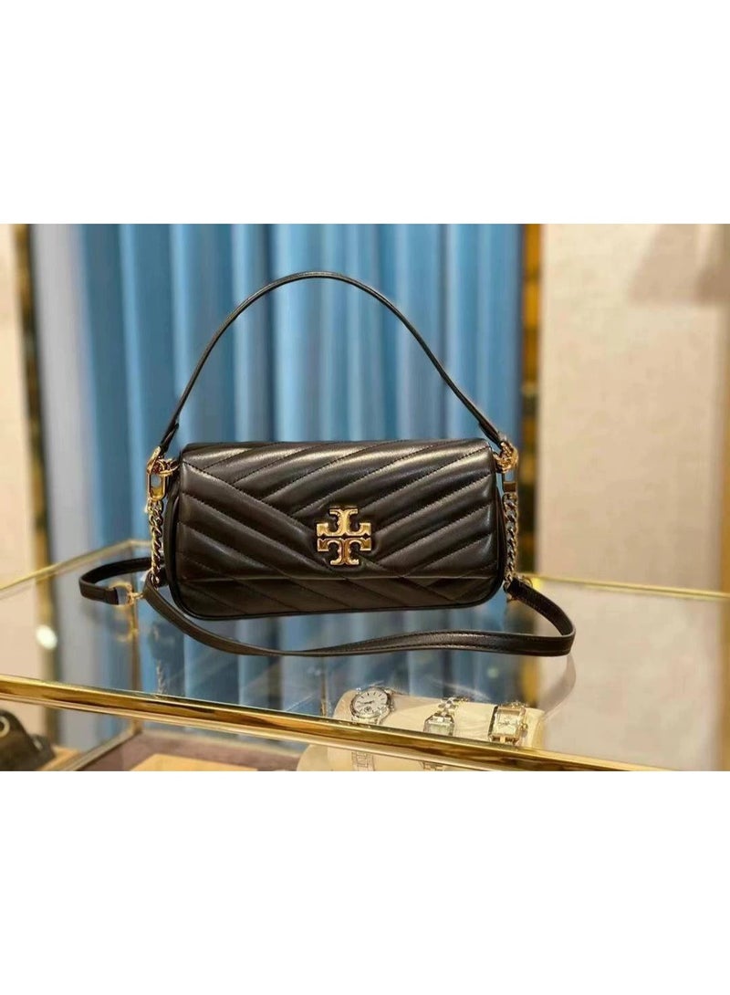 Burch Tory Burch Kira Chevron Small Flap Handbag Crossbody bag Shoulder Bag - Image 3